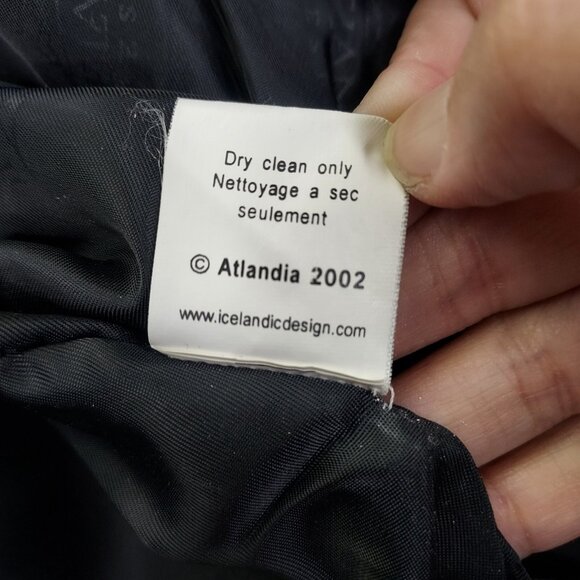 Icelandic Design Edelweiss Cardigan Wool floral Lined Jacket Metal Clasp VTG - Picture 13 of 13